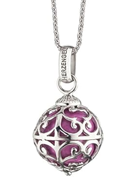 Herzengel Kinder-Kette mit Anhänger 925 Silber rhodiniert 40 cm - HEN-ANGEL-13