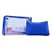 Bagaholics Set of 2 Multipurpose Clutch Pencil Pouch Travel Wallet Makeup Kit Toilet Organizer Medicine Bag Ideal Gift (Blue) RS.250.00