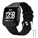 Produktbild TOPsic Fitbit Versa Bands, verstellbare weiche Silikon-Sport-Armband Ersatz-Armbänder für Fitbit Versa Smartwatch Fitness klein / groß