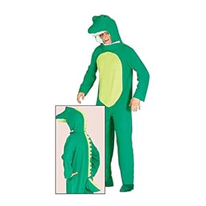 Disfraz de Cocodrilo Verde para adulto