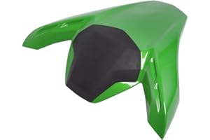 Lorababer Rear Pillion Passenger Cowl Seat Back Cover Motorcycle Parts Compatible with K-awasaki Z900 Z 900 2017-2023 18 19 20 21 22 ABS plastic (Green)