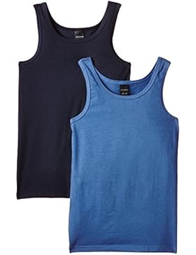 Schiesser Jungen Unterhemd Set: Hemd 0/0 2 Stück