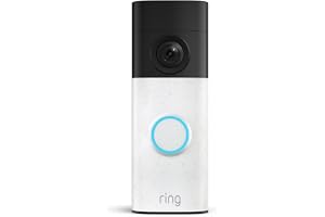 Ring Battery Video Doorbell (senaste gen.) | Trådlös gör-det-själv dörrklocka med kamera | Retinal 2K
