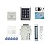 Produktbild KKmoon DIY Volle komplette RFID-Tür Zugang Kontrolle Kit-Set für Einzeltür 180kg / 396Lbs Türöffner Magnetschloss Karte PIN Fernbedienung + Tür Bell + Exit-Taste