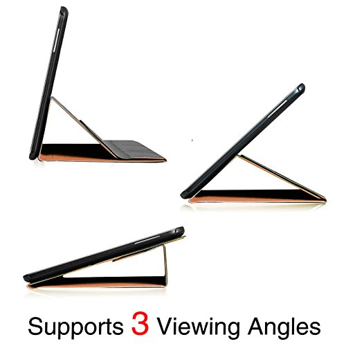 Fintie Samsung Galaxy Tab 4 10.1 Hülle Case – Ultra-schmaler Flip Folio Smart Book Cover Schutzhülle mit Auto Schlaf / Wach Funktion für Samsung Galaxy Tab 4 10.1 SM-T530 SM-T535 Tablet, Braun - 6