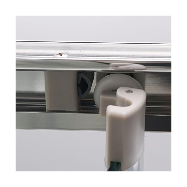 sunny showers Bifold Shower Door Enclosure Cubicle+Stone Tray+Waste - Image 7