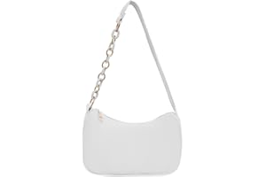 DKDXID Schultertasche Damen Kleine Handtaschen Teenager Mädchen Shoulder Bag Y2k Umhängetasche Aesthetic Taschen mit Ketten Handbag Vintage Unterarmtasche Kordsamt Small Bag Handtasche Klein