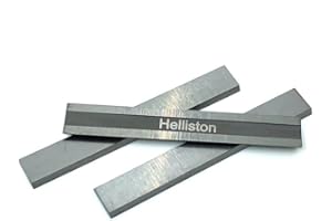 HELLISTON 3 Lames de rechange 50mm pour grattoir/racleur Bahco Ergo 650, Sandvik, Storch, Techno, Carbure de Tungstene