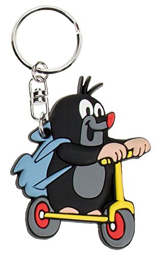 Preisvergleich Produktbild Schlüsselanhänger Der kleine Maulwurf 3D Roller: mit Schlüsselring