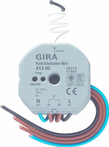 Preisvergleich Produktbild Gira 041300 Schaltaktor Mini Unterputz Funk Bus