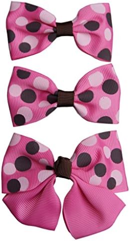 Jessidress Headband Hair Bow Barrette Haarclips Haar Clip Hairband Ribbon Fushia