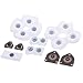 Produktbild GROOMY Silicon Conductive Pad Kit Ersatz für Sony PS4 Playstation 4 Controller