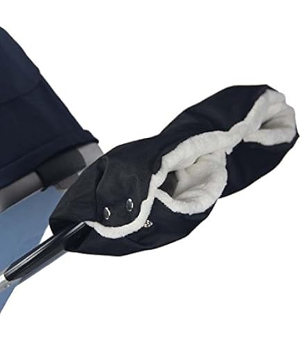 Ture Poussette Gants, Gant Poussette Doux Chaud Coupe-Vent Et