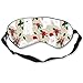 Produktbild Samoyed Christmas Poinsettia Christmas Design Samo 100% Silk Sleep Mask Comfortable Non-Toxic, Odorless and Harmless,Soft Blindfold Eye Mask Good for Travel and Sleep