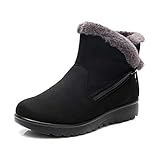 botines mujer invierno 2018 Materiales: Tela sintética resistente al desgaste Exterior impermeable + Exterior de piel sintética + Suela de caucho grueso sintético