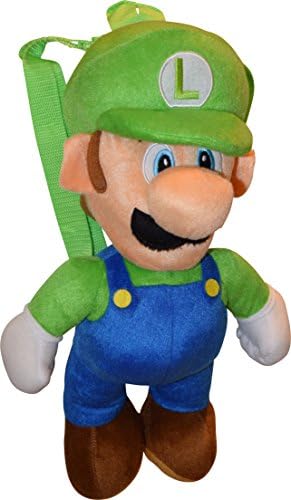 Super Mario Bros. Luigi Plush Backpack
