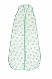 Schlummersack Baby Musselin Sommerschlafsack 0.5 Tog - Mint Eulen - verschiedene Grössen