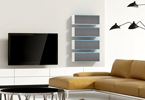 Blu-Ray Designregal in Weiß - 6