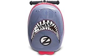 Flyte zinco Scooter Custodia Shark Snapper Lo squalo
