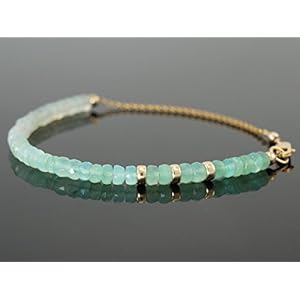 Peru Opal Armband Farbverlauf Ombré Effekt