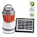 Produktbild KANGLE 2 in1 UV-LED Solaranlage Panzer und Outdoor Camping Lampe Wasserdichte Mosquito Killer-Trap Schädlingsbekämpfung, Zelt Licht für Camping, Wandern, Angeln
