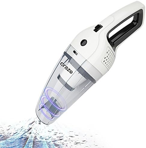 Car Vacuum Cleaner, CRAZO Handheld Auto Vacuum Cleaner Wet and Dry Use DC 12v Extra HEPA Filter and Carry Bag