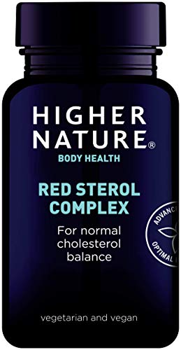 Higher Nature Red Sterol Complex, 90 veg pestañas