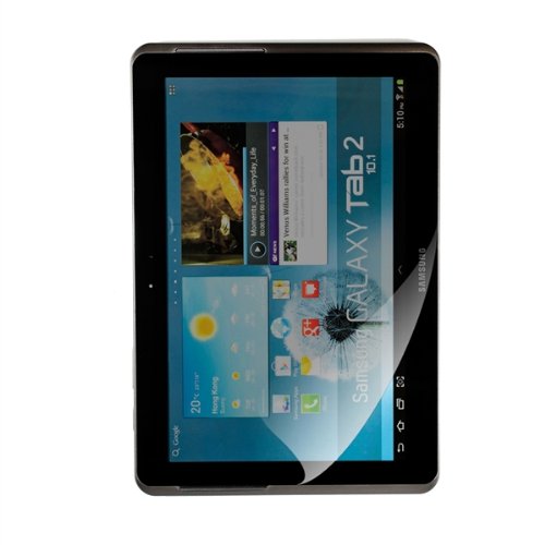 3x kwmobile Folie matt für Samsung Galaxy Tab 2 10.1 Displayschutzfolie – Schutzfolie Anti-Fingerabdruck Displayschutz Displayfolie entspiegelt - 2