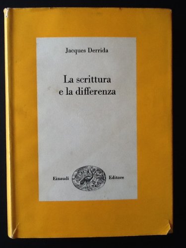 Download LA SCRITTURA E LA DIFFERENZA: Download LA SCRITTURA E LA DIFFERENZA: