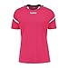 Hummel Kinder Auth. Charge Short Sleeve Poly Jersey Trikot, Bright Rose, 164-176