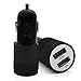 Produktbild Kfz-Ladegerät,5V 3.1A Mini Dual 2 Port USB Auto Ladegerät Adapter für Smart Mobile Handy (Schwarz)