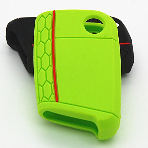 * Leon 5F SEAT · Apfel-Grün · Key Cover · Schlüsselhülle Leon 5F SC ST · Schlüssel Hülle ETUI Klappschlüssel - 3