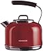 Produktbild Kenwood SKM 031A2 Kmix Wasserkocher Retrodesign Metallgehäuse Sure Grip Griff (2200 Watt) chili rot