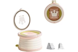 DQZSY Pot pliable pour enfant Rose