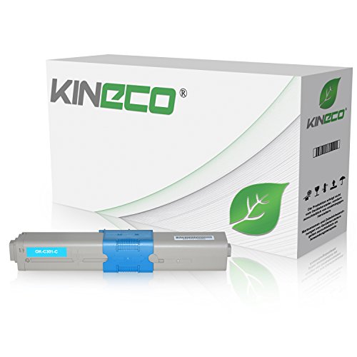 Toner kompatibel zu OKI C301DN, C321DN, MC332DN, MC340, MC342DN, MC342DNW, MC340 Series - 44973535 - Cyan 1.500 Seiten