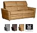 Produktbild Cavadore 3-Sitzer Chalsay / mit Federkern / modernes Sofa / Größe: 179 x 94 x 92 cm (BxHxT) / Farbe: Hellbraun (mustard)