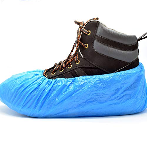 500 x Simply Direct Cubrezapatillas Premium 3,5 g Suministradas en Bolsa Resellable. Fuertes Protectores de Zapatos de Alfombra de Piso. Gofrado. Uso Medio a Pesado