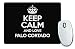 Produktbild Schwarz Keep Calm und Love Palo Cortado Mauspad Farbe 2733