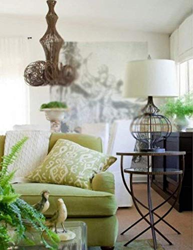 Preisvergleich Produktbild XQY Haushalts-Tischlampe, Nachttischlampe Nachttischlampe Tischlampe im amerikanischen Stil Nachttischlampe Schwarz Retro Schlafzimmer Wohnzimmer Moderne einfache Persönlichkeit Schreibtischlampe