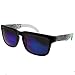 Produktbild Hornbrille Atzenbrille Nerd Brille Klar oder als Sonnenbrille wayfarer Brille Nerdbrille in verschiedenen Farben. (Schwarz Muster 5)