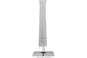 Schneider Schutzhülle für Ampelschirme bis 400 cm Ø und 300 x 300 cm, 813-40, silbergrau, 240 x 57 cm, 0.4 kg, Silber