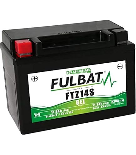 Produktbild von BS Battery 300863 BTX14AH AGM SLA MAX Motorrad Batterie, Schwarz