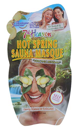 Montagne Jeunesse Mascarilla Hot Spring Sauna Tierra Volcánica y Jengibre - 15 ml