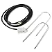 Produktbild XCSOURCE Auto AUX Eingang 3,5 mm Audio-Adapterkabel MP3-iPod Handys + 2 Funkschl¨¹ssel for Peugeot Citroen AC367