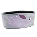 EZGO Cartoon NewBorn Baby Stroller Accessories Foldable Waterproof Bag/Storage Bottle Diapers,Baby Pram Stroller Hanging Bag Multi Functions Organizer Storage Bag,Travelling Buggy Bag (Purple Rabbit)