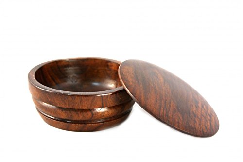 Shaving Bowl made of Rosewood