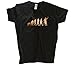 Bronze Edition Maler Handwerker Tapezierer Evolution Girlie-Shirt Schwarz M