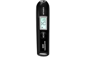 Mini Beröringsfri Digital Infraröd Termometer, Temperaturpenna i Fickan, Bärbar Temperaturtestare med LCD-skärm för Hem, Arbe