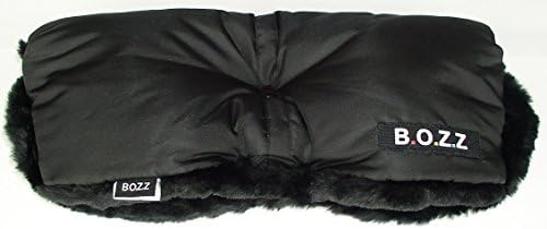 Bozz Black Fleece Lined Universal Pushchair Handmuff