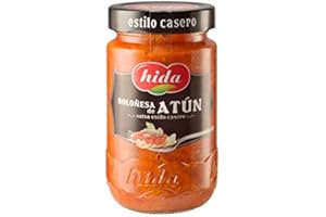 HIDA Salsa boloñesa de atún estilo casero frasco 350 g